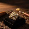 Moissanite ring